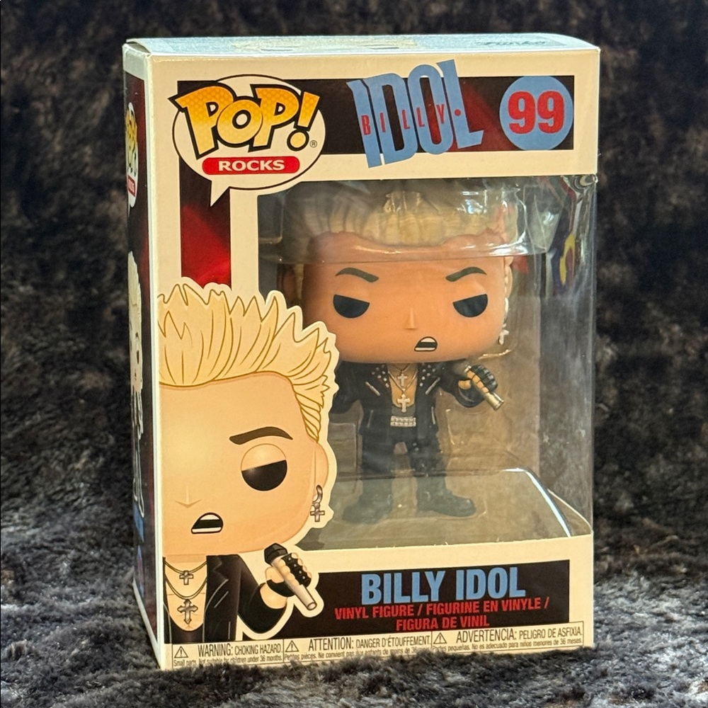 NIB Billy Idol Funko Pop … Pop Rocks 99
